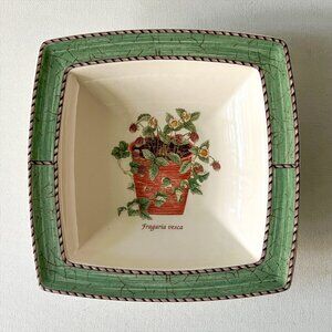 Vintage Wedgwood Sarah's Garden Queensware Fragaria Vesca Sweet Dish England